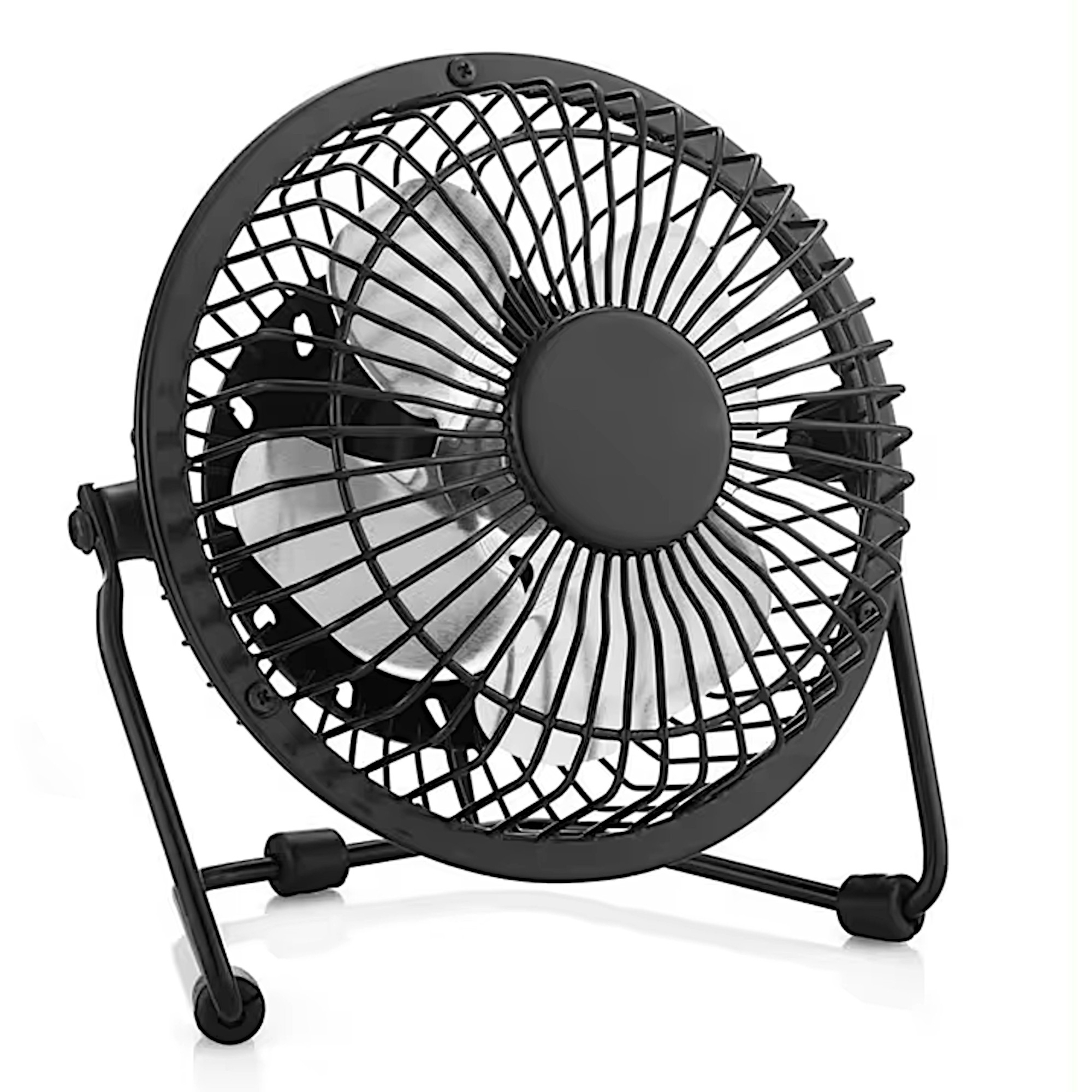 Optimus 4" USB/ AC Adapter Dual Powered Mini Fan  F-4048